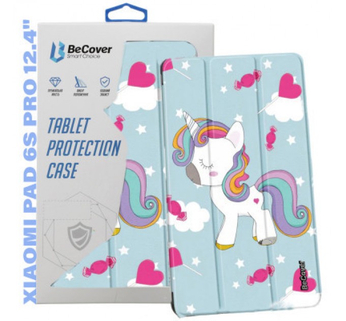 BeCover Чохол до планшета BeCover Smart Case Xiaomi Pad 6S Pro 12.4" Unicorn (711089)
