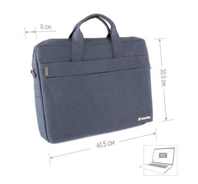 ColorWay Сумка для ноутбука ColorWay 15.6" Modern Navy (CW-LBM156-NV)