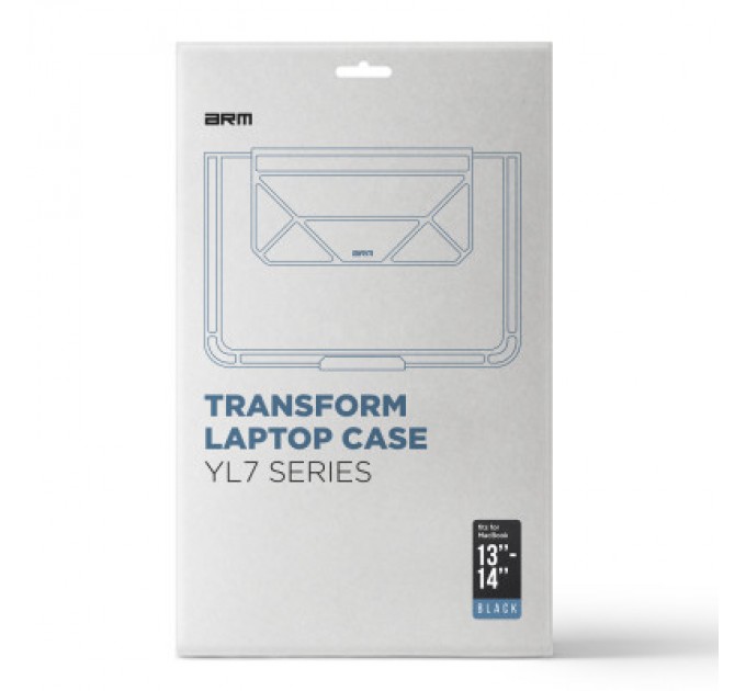 Armorstandart Чохол до ноутбука Armorstandart 14" Laptop Sleeve Stand YL7 Black (ARM69065)