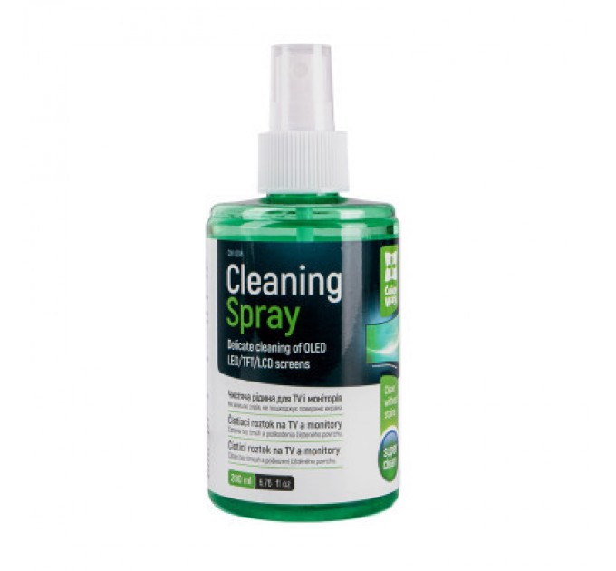 ColorWay Спрей для очищення ColorWay spray for LED/LCD/TFT, 200ml (CW-1038)