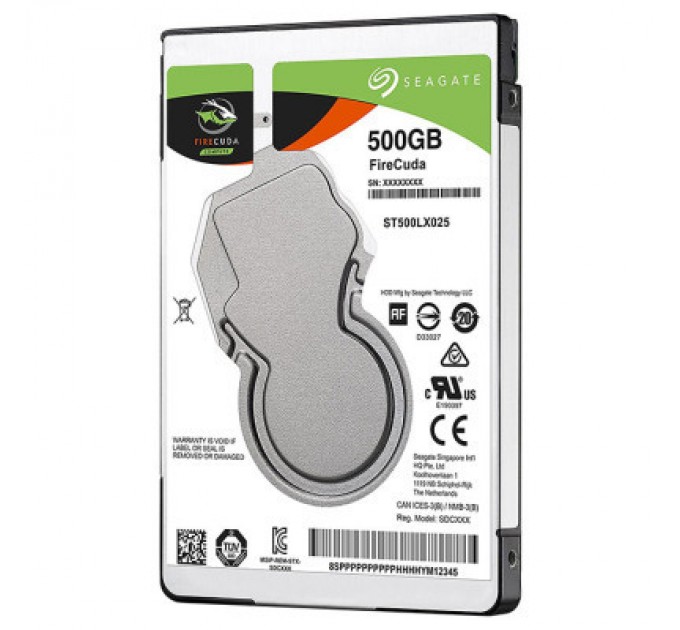 Seagate Жорсткий диск для ноутбука 2.5" 500GB Seagate (ST500LX025)