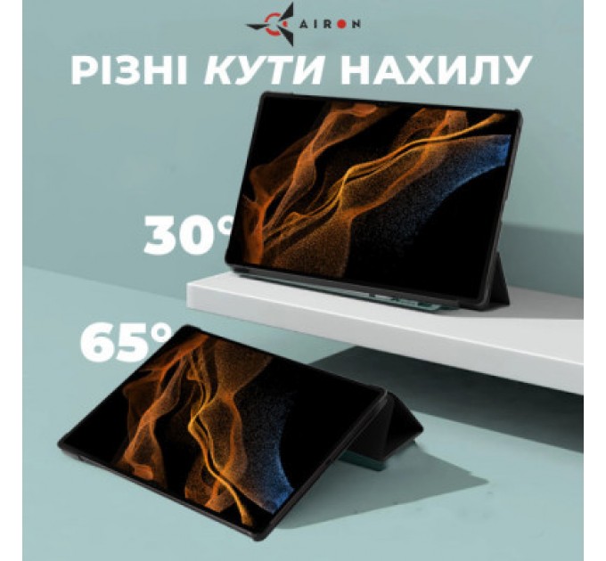 AirOn Чохол до планшета AirOn Premium Samsung Galaxy Tab S9 Ultra 14.6'' 2023 + Film black (4822352781111)
