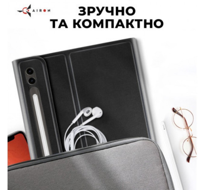 AirOn Чохол до планшета AirOn Premium Samsung Galaxy Tab S9 Plus 12.4'' 2023 + Bluetooth Keyboard (4822352781116)