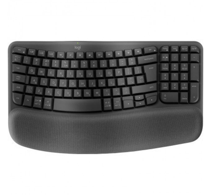 Logitech Клавіатура Logitech Wave Keys Bluetooth/Wireless Black (920-012304)