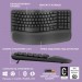 Logitech Клавіатура Logitech Wave Keys Bluetooth/Wireless Black (920-012304)