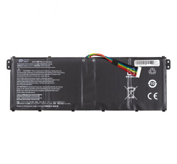 PowerPlant Акумулятор до ноутбука ACER Spin 5 SP515-51GN (AC14B7K) 15.2V 3600mAh PowerPlant (NB410699)