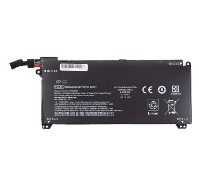 PowerPlant Акумулятор до ноутбука HP Omen 5 Air 15-dh0006TX (PG06XL) 11.1V 5100mAh PowerPlant (NB462223)