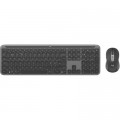 Logitech Комплект Logitech Signature Slim MK950 for Business Wireless/Bluetooth UA Graphite (920-012508)