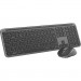Logitech Комплект Logitech Signature Slim MK950 for Business Wireless/Bluetooth UA Graphite (920-012508)