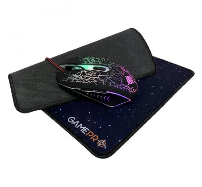 GamePro Мишка GamePro GS347 Combo 2 в 1 миша + ігрова поверхня (GS347)
