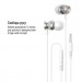 ColorWay Навушники ColorWay 3.5 mm Wired Earphone UrbanBeat White (CW-WD03WT)