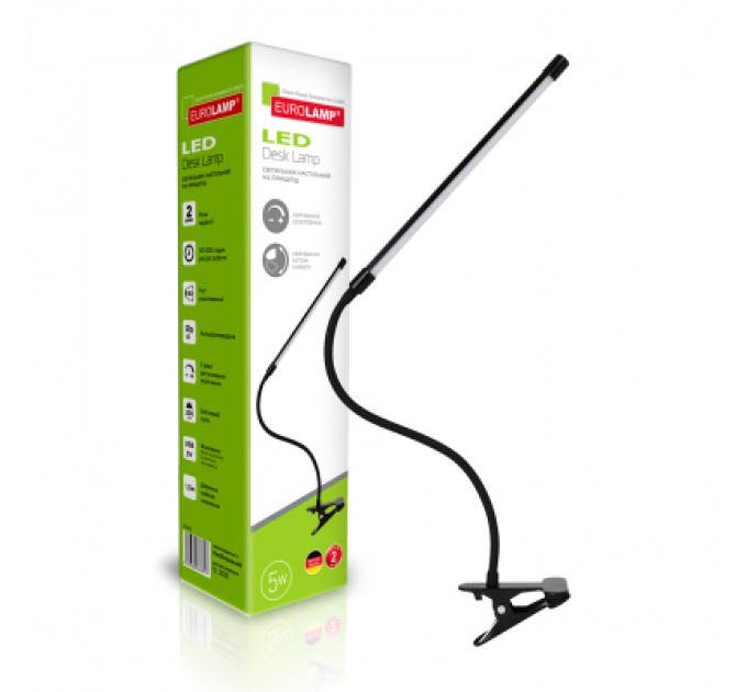 Eurolamp Настільна лампа Eurolamp LED-TLP-5W(black)