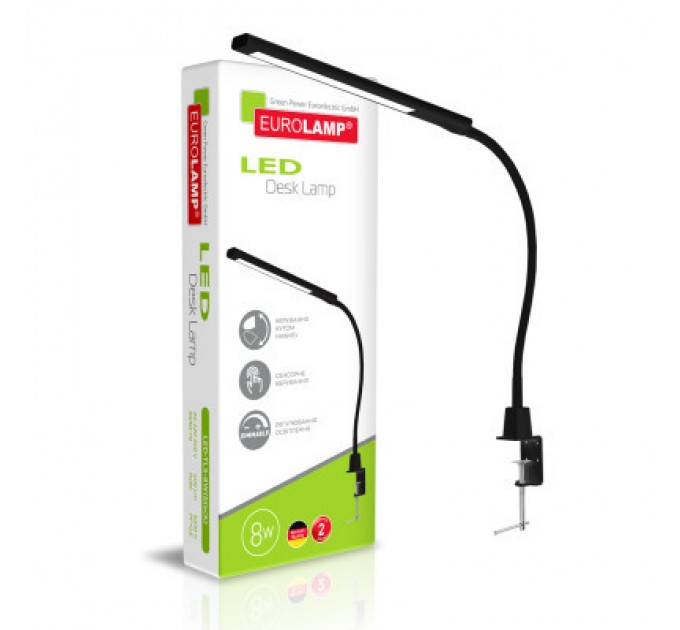 Eurolamp Настільна лампа Eurolamp LED-TLS-8W(black)