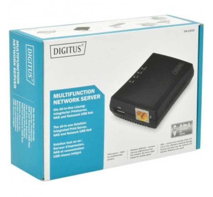 Digitus Принт-сервер Digitus DN-13020