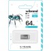 Wibrand USB флеш накопичувач Wibrand 64GB Ant Silver USB 3.2 Gen 1 (USB 3.0) (WI3.2/AN64M4S)