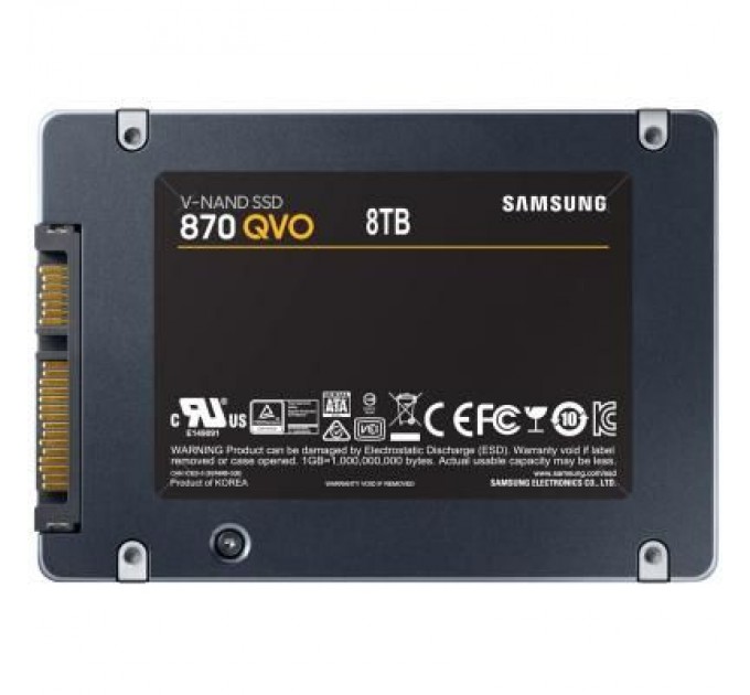Samsung Накопичувач SSD 2.5" 8TB 870 QVO Samsung (MZ-77Q8T0BW)