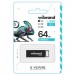 Wibrand USB флеш накопичувач Wibrand 64GB Chameleon Black USB 2.0 (WI2.0/CH64U6B)