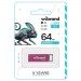 Wibrand USB флеш накопичувач Wibrand 64GB Chameleon Pink USB 2.0 (WI2.0/CH64U6P)