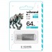 Wibrand USB флеш накопичувач Wibrand 64GB Cougar Silver USB 2.0 (WI2.0/CU64P1S)