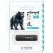 Wibrand USB флеш накопичувач Wibrand 4GB Grizzly Black USB 2.0 (WI2.0/GR4P3B)