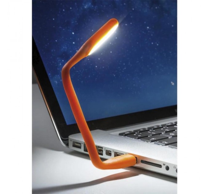 Optima Лампа USB Optima LED, гнучка, 2 шт, помаранчевий (UL-001-OR2)
