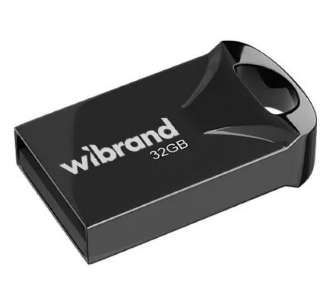 Wibrand USB флеш накопичувач Wibrand 32GB Hawk Black USB 2.0 (WI2.0/HA32M1B)