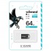 Wibrand USB флеш накопичувач Wibrand 64GB Hawk Black USB 2.0 (WI2.0/HA64M1B)