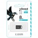 Wibrand USB флеш накопичувач Wibrand 8GB Hawk Black USB 2.0 (WI2.0/HA8M1B)