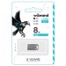 Wibrand USB флеш накопичувач Wibrand 8GB Hawk Silver USB 2.0 (WI2.0/HA8M1S)