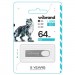Wibrand USB флеш накопичувач Wibrand 64GB Irbis Silver USB 2.0 (WI2.0/IR64U3S)