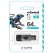 Wibrand USB флеш накопичувач Wibrand 64GB Lizard Black USB 3.2 Gen 1 (USB 3.0) (WI3.2/LI64P9B)