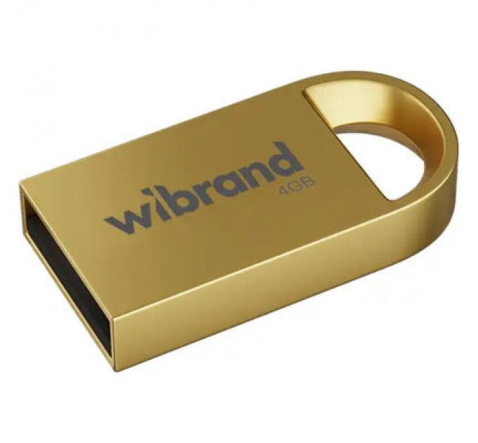 Wibrand USB флеш накопичувач Wibrand 4GB lynx Gold USB 2.0 (WI2.0/LY4M2G)