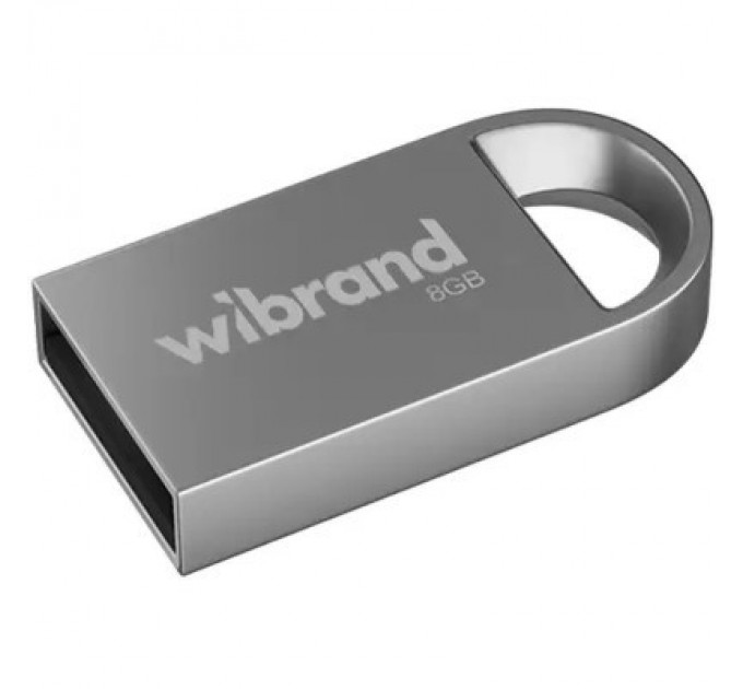 Wibrand USB флеш накопичувач Wibrand 8GB lynx Silver USB 2.0 (WI2.0/LY8M2S)