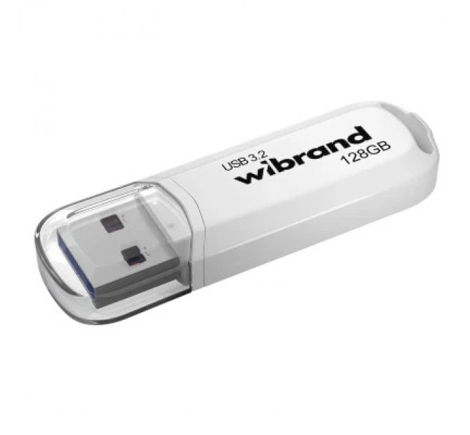 Wibrand USB флеш накопичувач Wibrand 128GB Marten White USB 3.2 Gen 1 (USB 3.0) (WI3.2/MA128P10W)