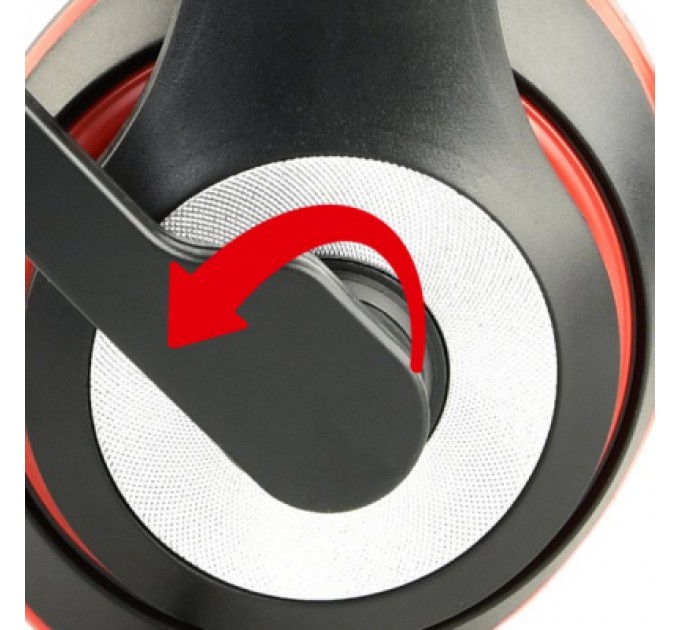 Gembird Навушники Gembird MHS-03-BKRD Black/Red (MHS-03-BKRD)