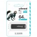 Wibrand USB флеш накопичувач Wibrand 64GB Mink Black USB 2.0 (WI2.0/MI64P4B)