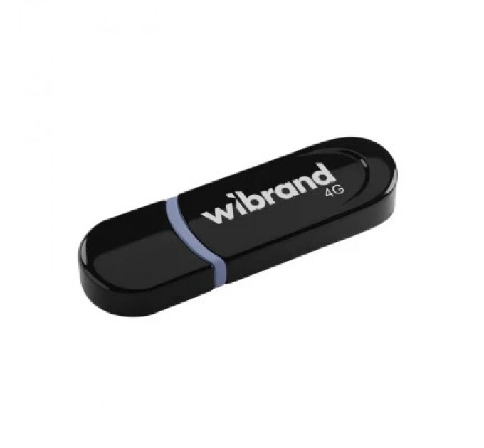 Wibrand USB флеш накопичувач Wibrand 4GB Panther Black USB 2.0 (WI2.0/PA4P2B)