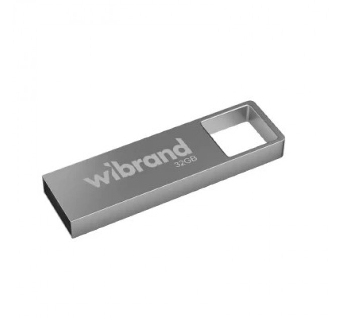 Wibrand USB флеш накопичувач Wibrand 32GB Shark Silver USB 2.0 (WI2.0/SH32U4S)