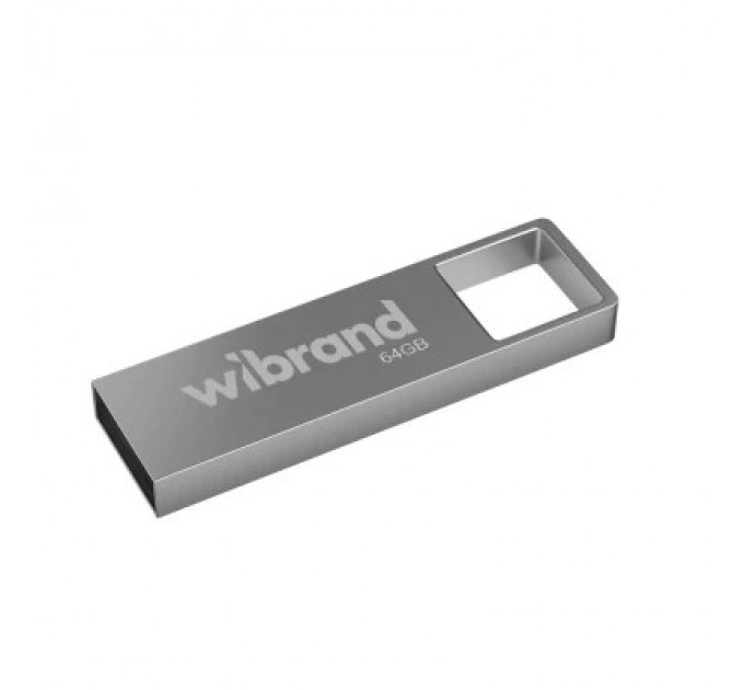 Wibrand USB флеш накопичувач Wibrand 64GB Shark Silver USB 2.0 (WI2.0/SH64U4S)