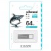 Wibrand USB флеш накопичувач Wibrand 64GB Shark Silver USB 2.0 (WI2.0/SH64U4S)