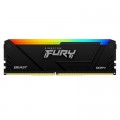 Kingston Fury (ex.HyperX) Модуль пам'яті для комп'ютера DDR4 8GB 3200 MHz Beast RGB Kingston Fury (ex.HyperX) (KF432C16BB12A/16)