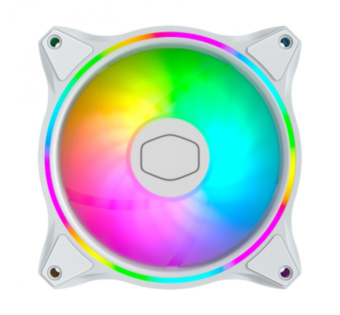 COOLER MASTER Кулер до корпусу CoolerMaster MasterFan MF120 Halo 3in1 White Edition (MFL-B2DW-183PA-R1)