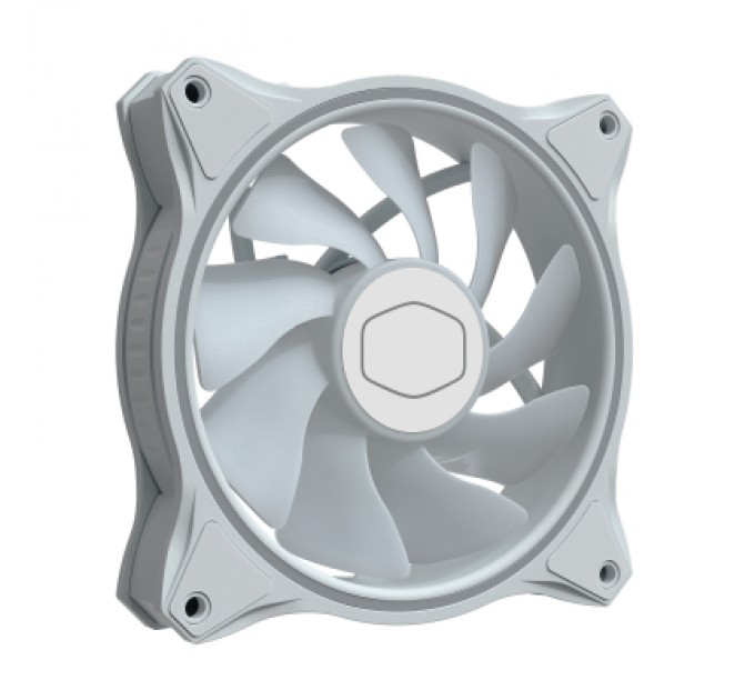 COOLER MASTER Кулер до корпусу CoolerMaster MasterFan MF120 Halo 3in1 White Edition (MFL-B2DW-183PA-R1)