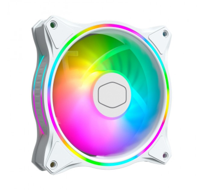 COOLER MASTER Кулер до корпусу CoolerMaster MasterFan MF120 Halo 3in1 White Edition (MFL-B2DW-183PA-R1)