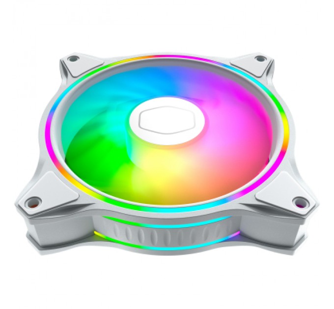 COOLER MASTER Кулер до корпусу CoolerMaster MasterFan MF120 Halo 3in1 White Edition (MFL-B2DW-183PA-R1)
