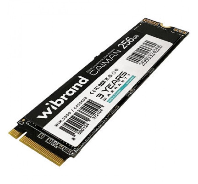 Wibrand Накопичувач SSD M.2 2280 256GB Caiman Wibrand (WIM.2SSD/CA256GB)