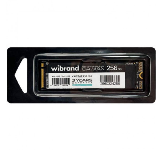 Wibrand Накопичувач SSD M.2 2280 256GB Caiman Wibrand (WIM.2SSD/CA256GB)