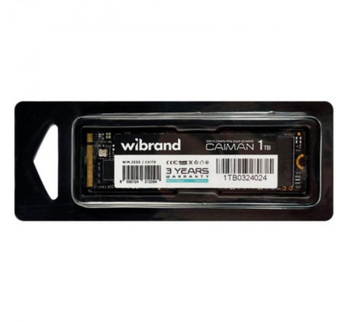 Wibrand Накопичувач SSD M.2 2280 1TB Caiman Wibrand (WIM.2SSD/CA1TB)