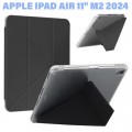 BeCover Чохол до планшета BeCover Ultra Slim Origami Transparent Apple iPad Air 11" M2 2024 Black (711389)