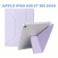 BeCover Чохол до планшета BeCover Ultra Slim Origami Transparent Apple iPad Air 11" M2 2024 Purple (711392)
